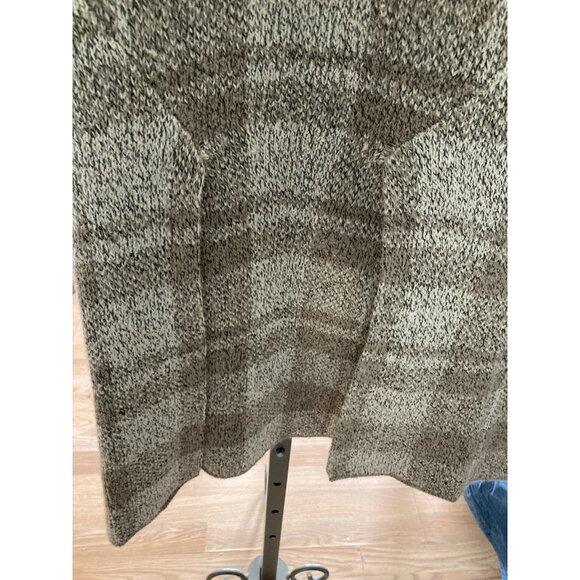 Womens Yaira Vest Cardigan Open Front Shrug Size M Beige Tan Sleeveless - Picture 5 of 7